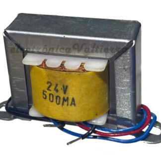 Transformador Entrada 110Vac C Salida 24V 0.5A C Tap Central