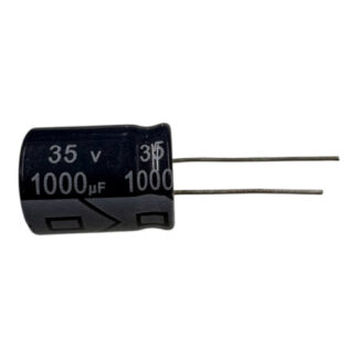 Capacitor Electrolítico Radial 1000 Microfaradios 35 Volts
