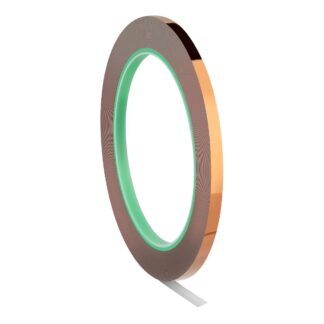 Cinta adhesiva de cobre Rollo de 15 mts x 5mm de ancho