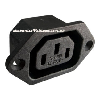 Conector Hembra Para Cable de Alimentación 3 Polos P Atornillar